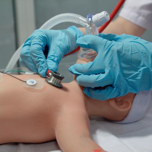 NENASim Xpert- Neonatal Simülatör, Açık tenli, 1020899, Yenidoğan ALS