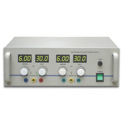 AC/DC Güç Kaynağı 0 – 30 V, 0 – 6 A (230 V, 50/60 Hz), 1003593 [U33035-230], Güç Kaynaklari