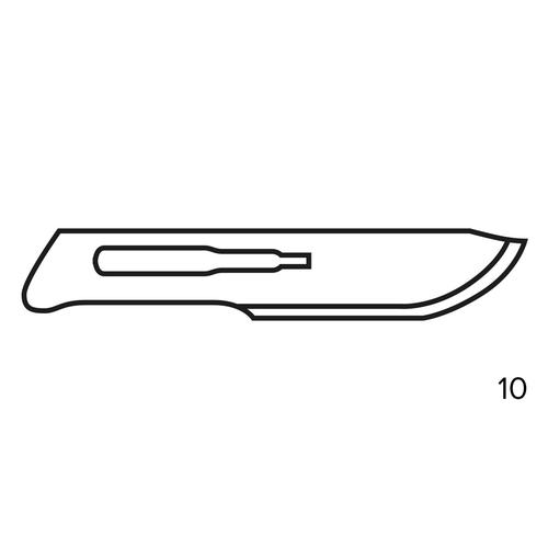 Neşter Bıçağı,10, 1008932 [W16173], Diseksiyon Aletleri