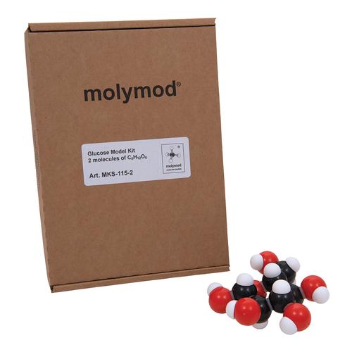 Glukoz (C6H12O6), molymod®-Kit, 1005286 [W19710], Moleküler Modelleri