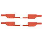 Çift Deney Kablosu, 75 cm, Kırmızı, 1017716 [U13817], Deney kablosu